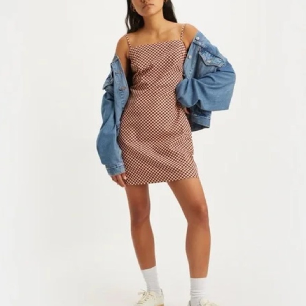 Levi’s Danny Dress In Red Size Small